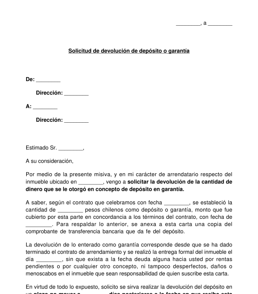 Modelo De Carta Documento Intimando Devolucion De Dinero Y Soalan My