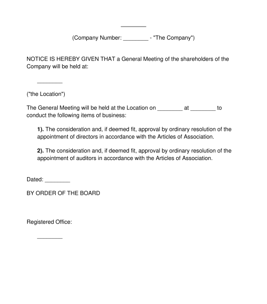 notice-of-meeting-for-private-company-limited-by-shares-or-guarantee